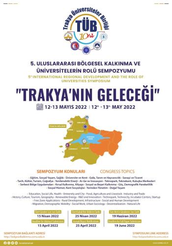 Announcement of V. International Regional Development and the Role of Universities Symposıum 