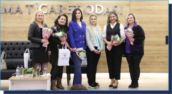 A panel titled "Women Rebelling Against Gender Roles" was organized by Bandırma Chamber of Commerce Women Entrepreneurs Board within the scope of March 8 International Women's Day.