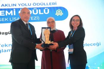 AWARD FROM PROF. DR. NECLA TEKTAŞ