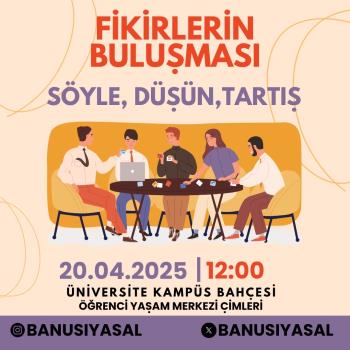 Bölümümüz Öğrenci Topluluğu ve Öğrencilerimiz Atölye Çalışması Yaptı