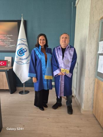 Birol Altun, Prof. Dr. Serap Palaz Danışmanlığında Doktora Derecesini Aldı