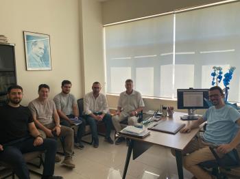 The professionals affiliated with the Bandırma Branch of the Balıkesir Chamber of Certified Public Accountants paid a congratulatory visit to our department head, Prof. Dr. Özgür Biyan.