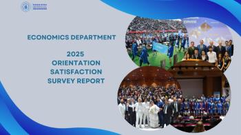 Economics Department Orientation Meeting Satisfaction Survey Report Published