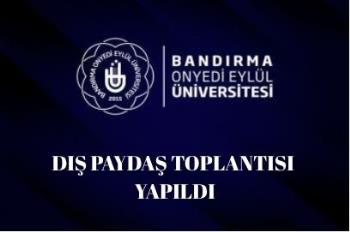 Dış Paydaşlarımızla Güz Dönemi Toplantımızı Gerçekleştirdik.