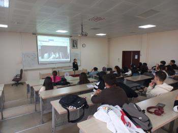 Öğrencilerimize Değişim Programı Tanıtım Etkinliği Yaptık