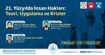 21. Yüzyılda İnsan Hakları: Teori, Uygulama ve Krizler Konferansı