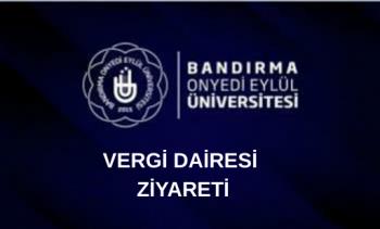 Maliye Bölümü Öğrencilerinden Vergi Dairesi’ne Ziyaret