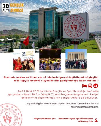 30 Altı Gençlik Zirvesi başlıyor