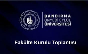 Our Department Head Attended the Faculty Board Meeting.