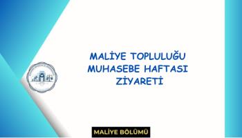 Public Finance Community Visit to Balıkesir SMMMO Bandırma Representative Office