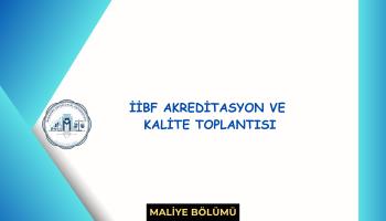 Faculty of Economics and Administrative Sciences Accreditation Meetings Continue