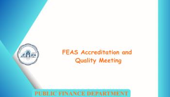 Faculty of Economics and Administrative Sciences Accreditation Meetings Continue