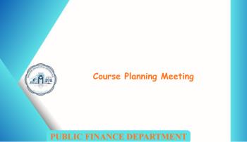 Coordination Meeting