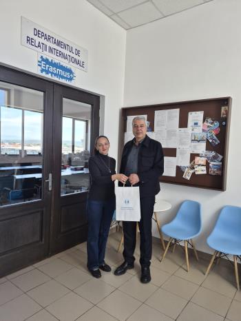 Uluslararasılaşma Faaliyetleri Kapsamında Prof. Dr. Yavuz Tansoy YILDIRIM'ın Romanya Ziyareti