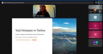  “Yeşil Dönüşüm ve Türkiye” konulu bir etkinlik gerçekleştirildi