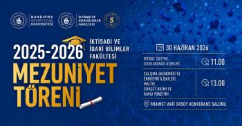 2025-2026 Mezuniyet Töreni Daveti