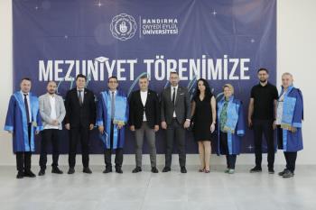 MEZUNİYET TÖRENİMİZDE DEĞERLİ KONUKLARIMIZI AĞIRLAMAKTAN ONUR DUYDUK!
