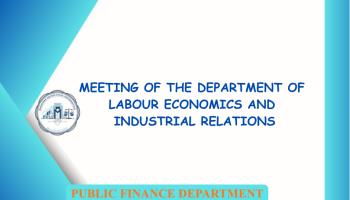 Labour Economics and Industrial Relations Internal Stakeholder Meeting