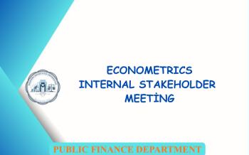 We Attended the Department of Econometrics Internal Stakeholder Meeting