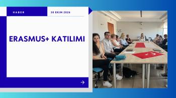 Erasmus + Ders Verme Hareketliliği